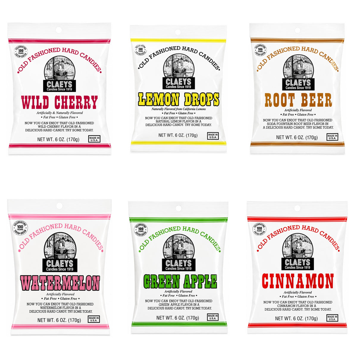 Claeys Hard Candy Variety Pack