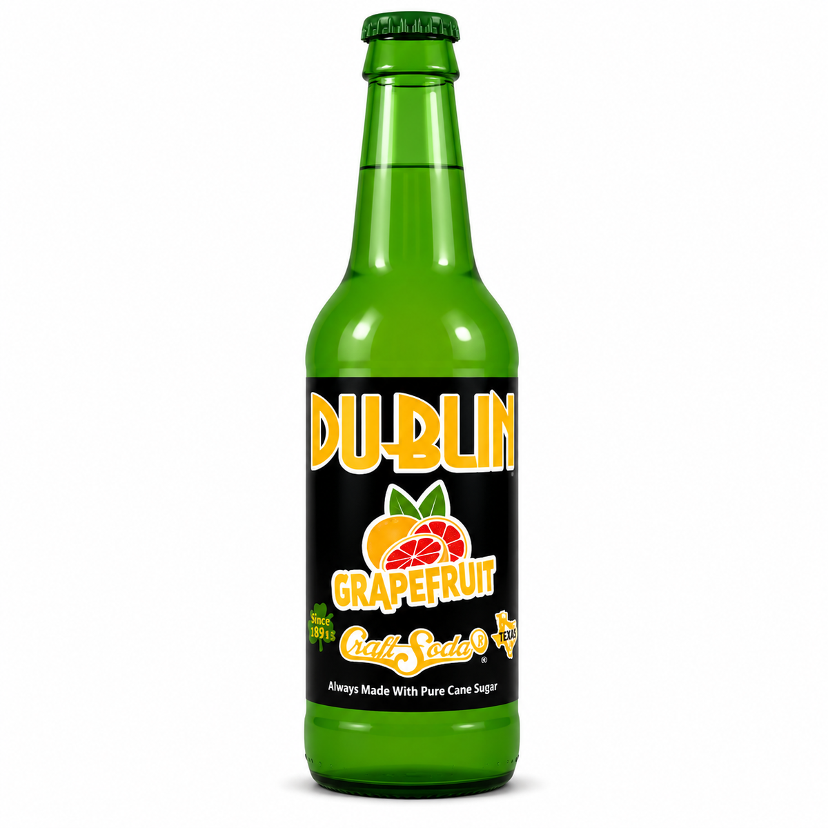 Dublin Grapefruit Soda bottle
