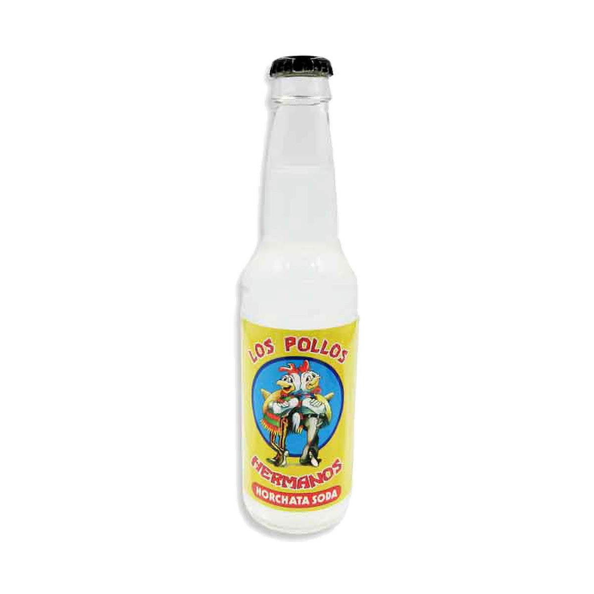 Rocket Fizz Breaking Bad Los Pollos Hermanos Horchata Soda bottle