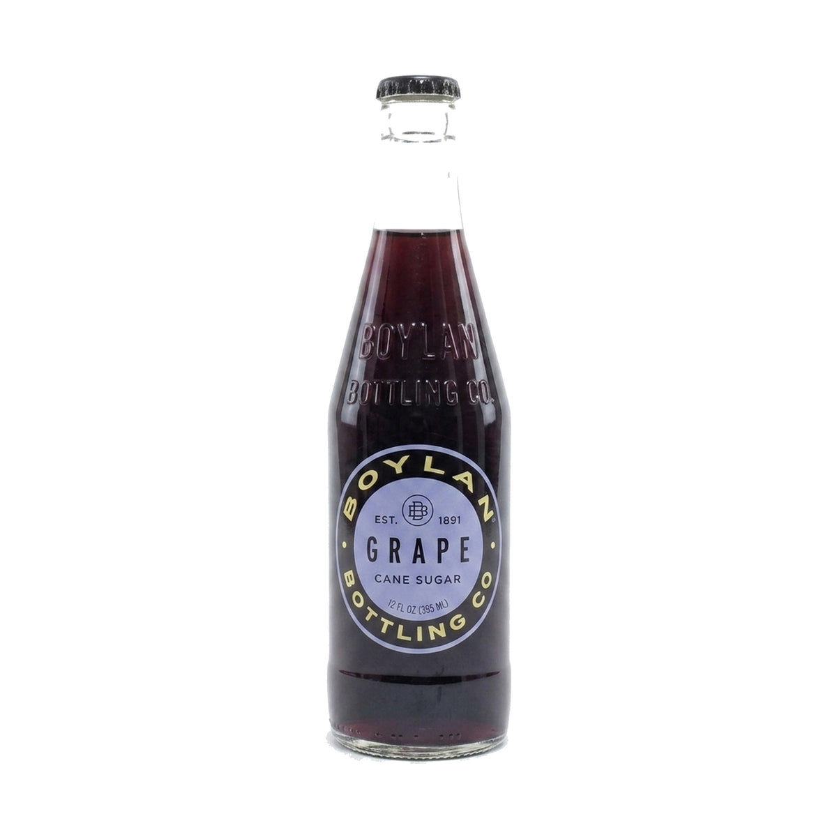 Boylan Grape Soda bottle