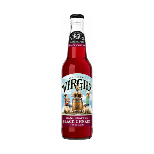 Virgil's Black Cherry Soda bottle