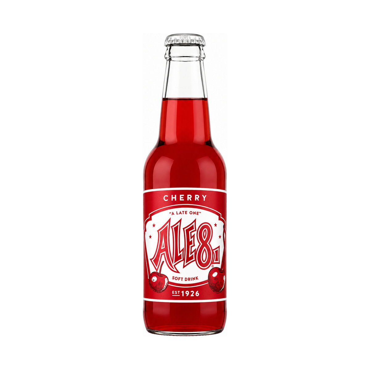 Ale-8-One Cherry Soda bottle