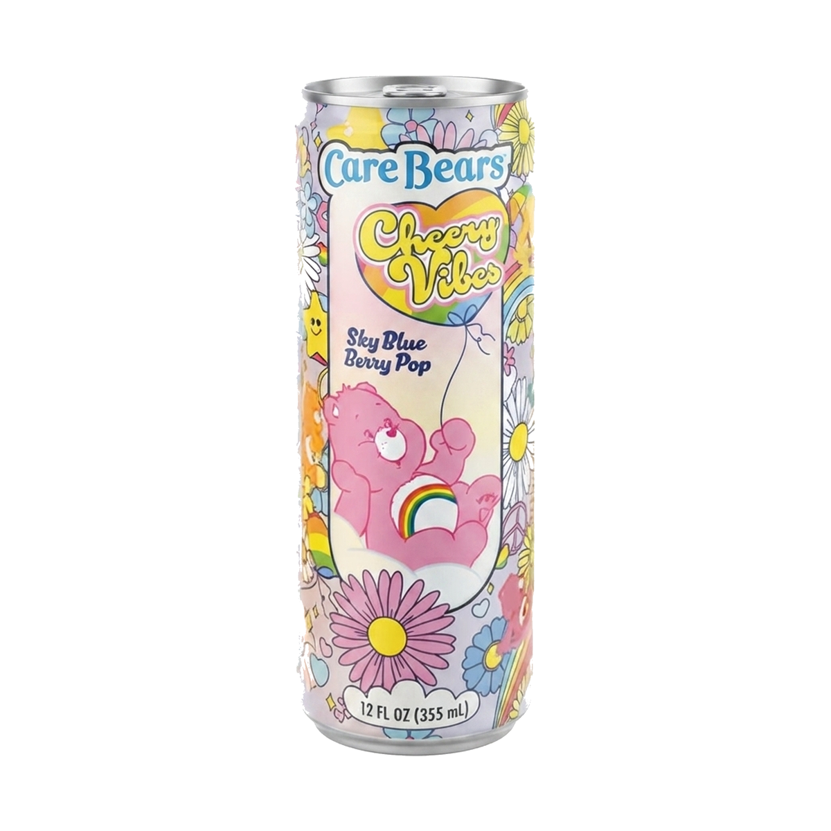 Boston America Care Bears Cheery Vibes Berry Pop Drink bottle