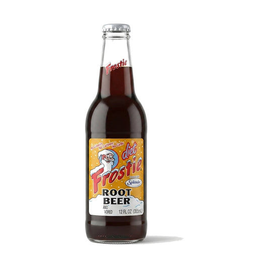 Frostie Diet Root Beer bottle