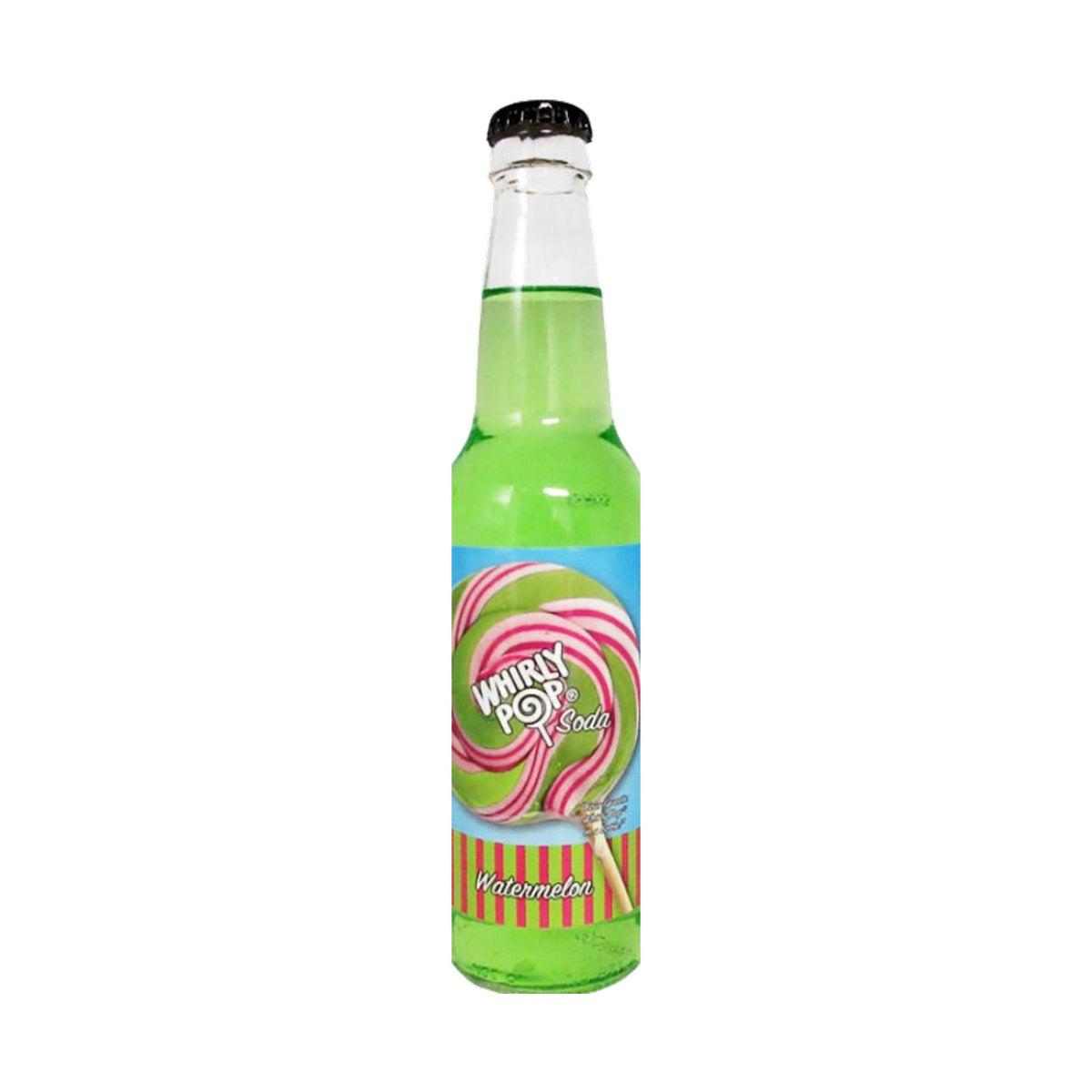 Whirly Pop Watermelon soda bottle