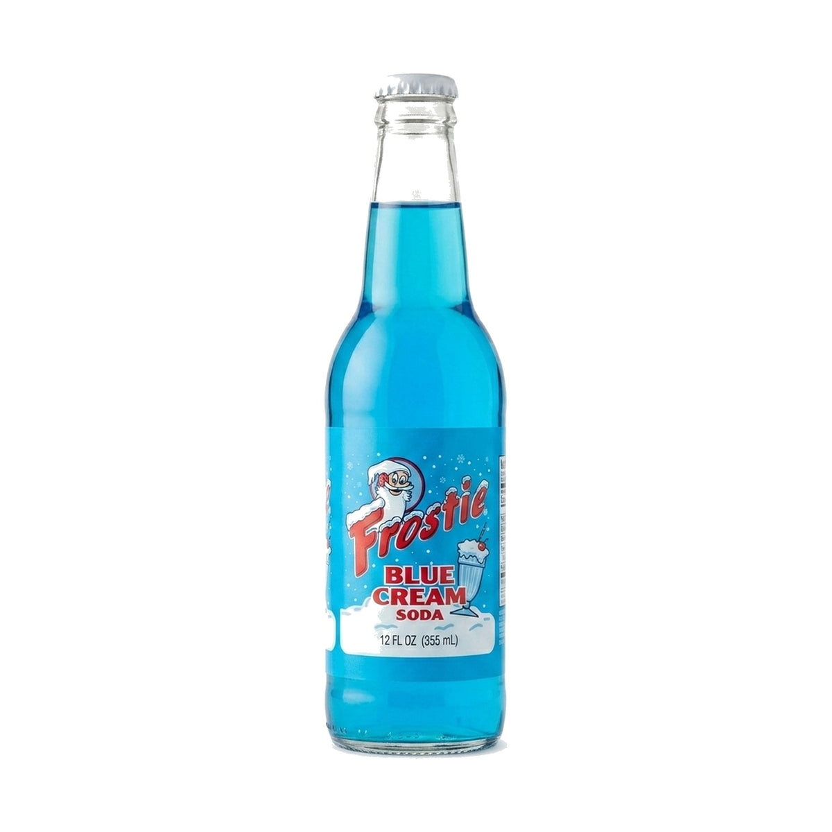 Frostie Blue Cream Soda bottle