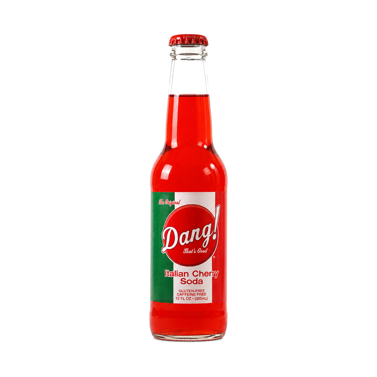 Dang! Italian Cherry Soda bottle