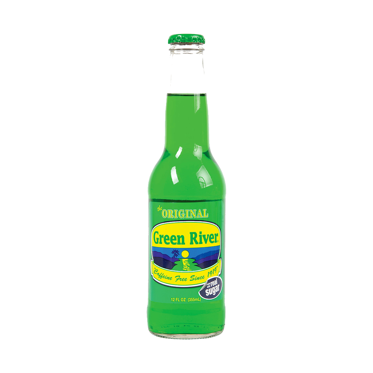 Green River Citrus Soda bottle