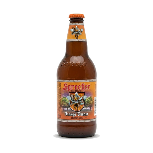 Sprecher Orange Dream Soda bottle