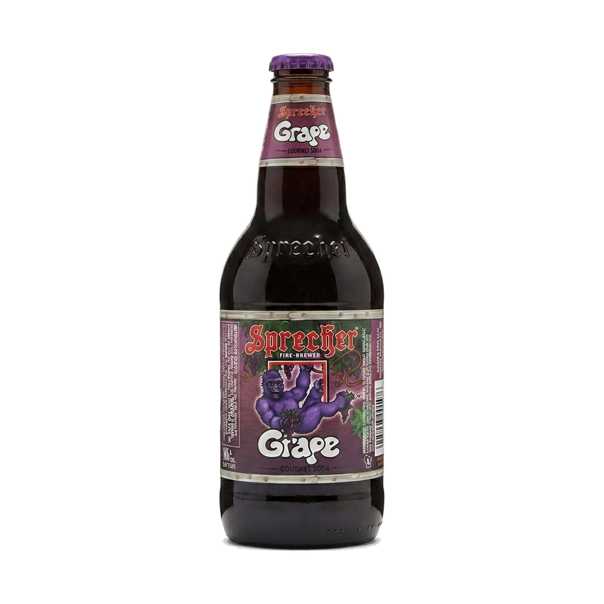 Sprecher Grape Soda bottle