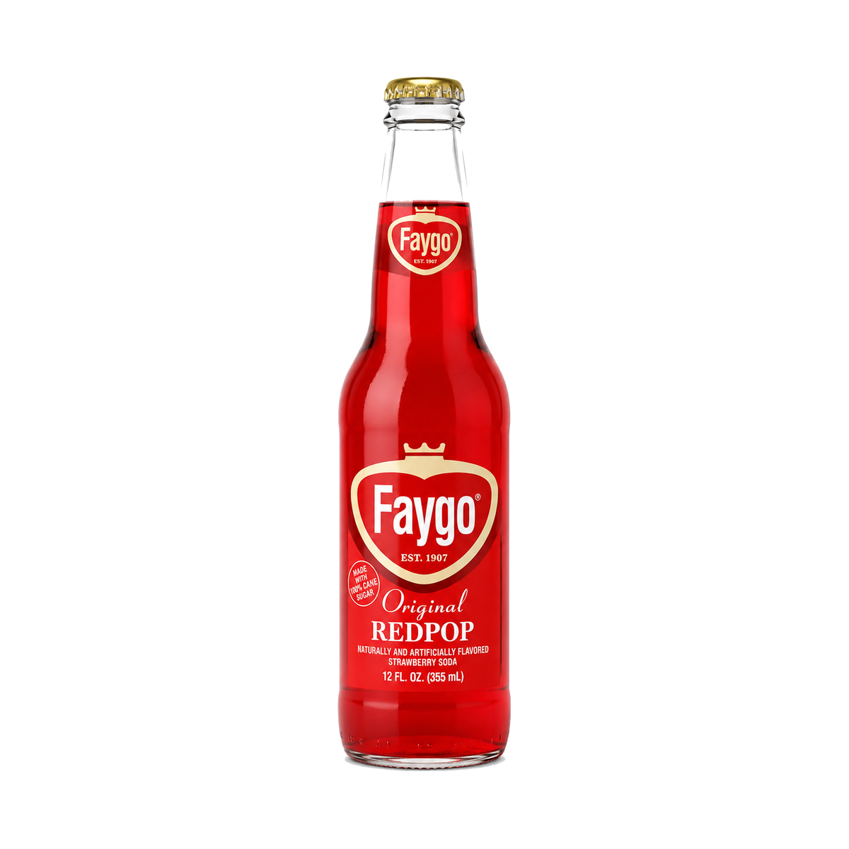 Faygo Redpop Soda bottle