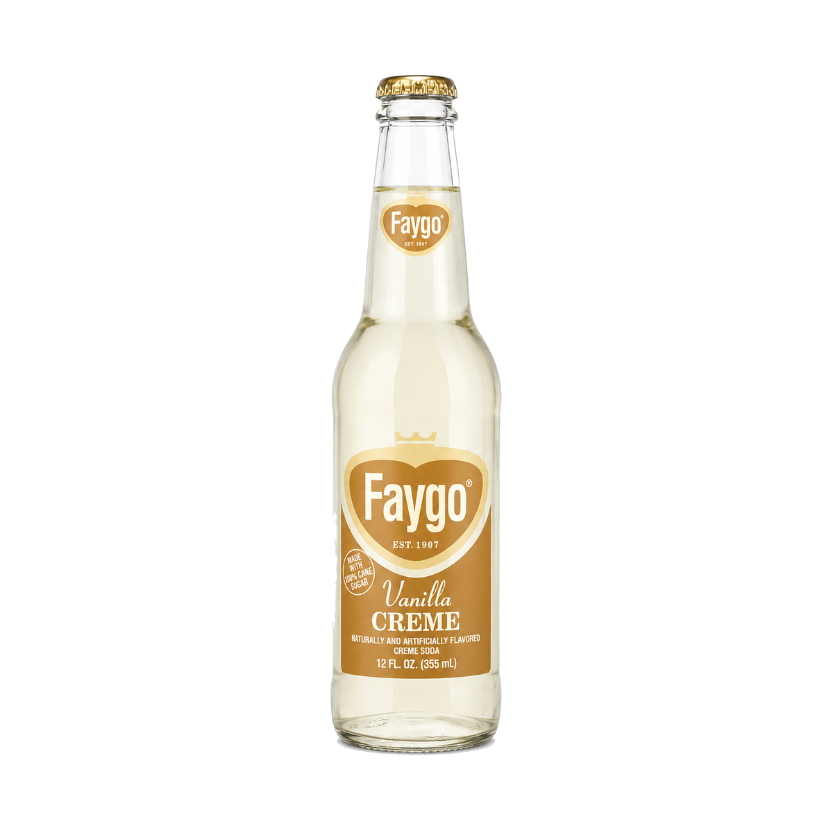 Faygo Cream Soda bottle