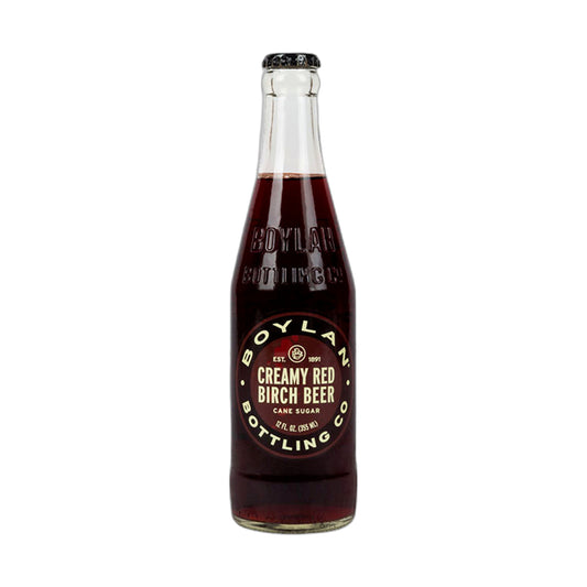 Boylan Creamy Red Birch Beer bottle