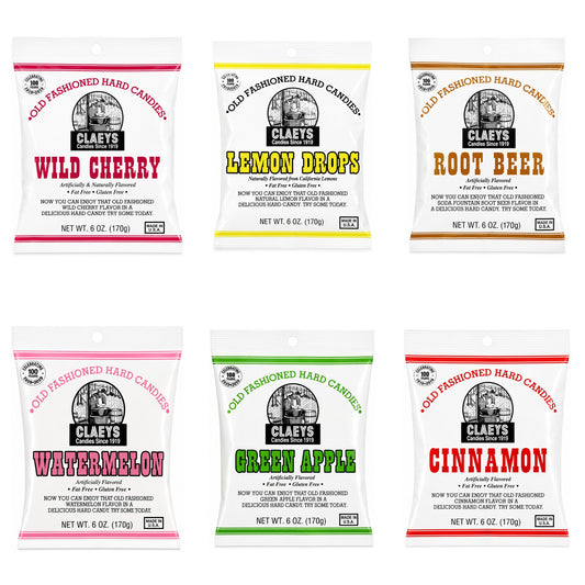 Claeys Hard Candy Variety Pack