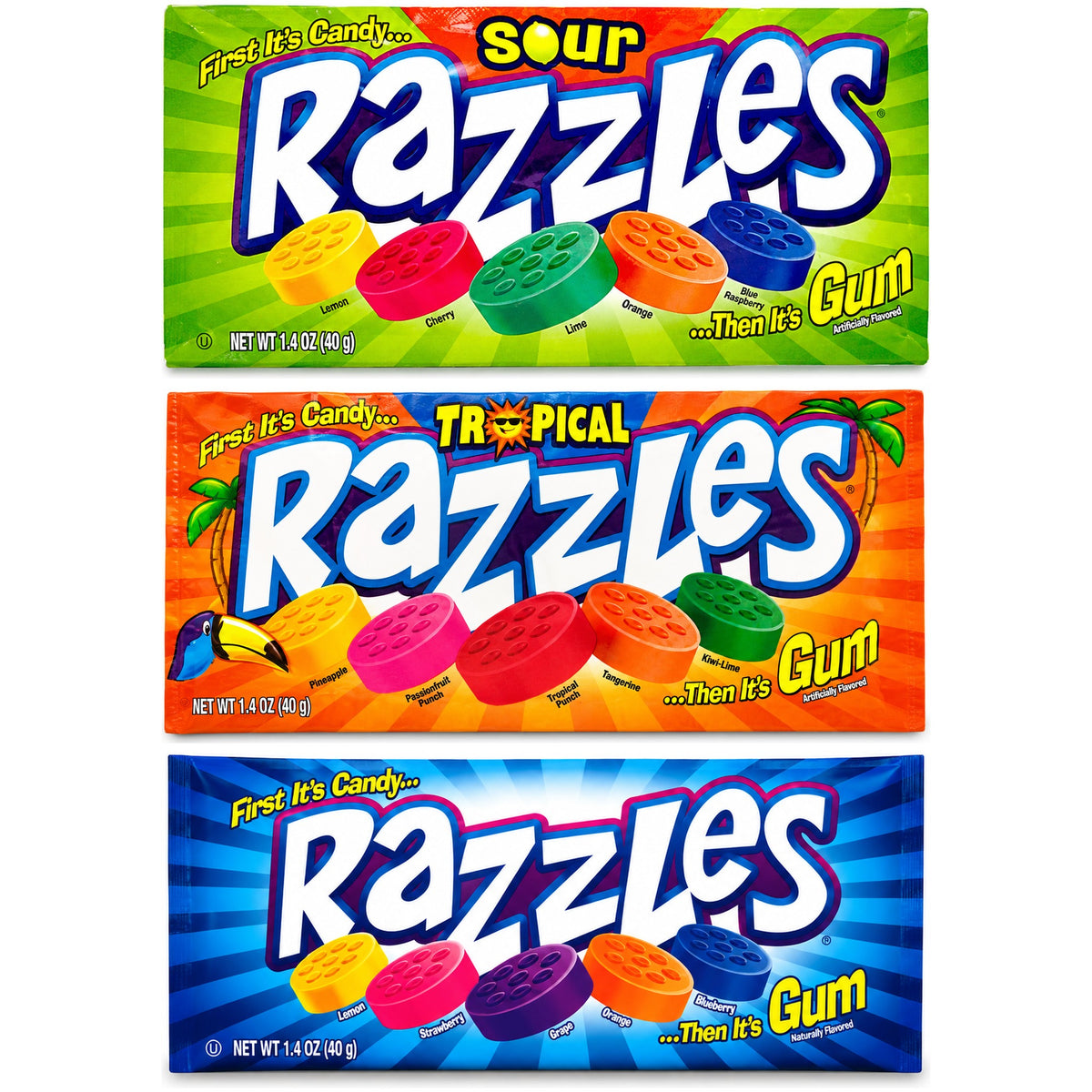 Razzles Variety Pack