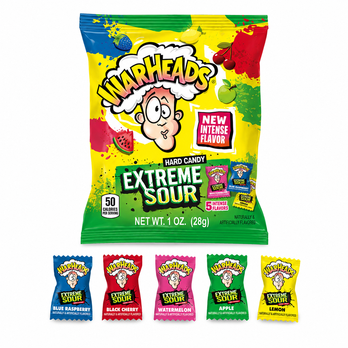 Warheads Extreme Sour Hard Candy