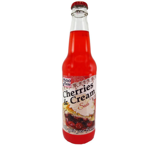 Melba's Fixins Cherries and Cream bottle