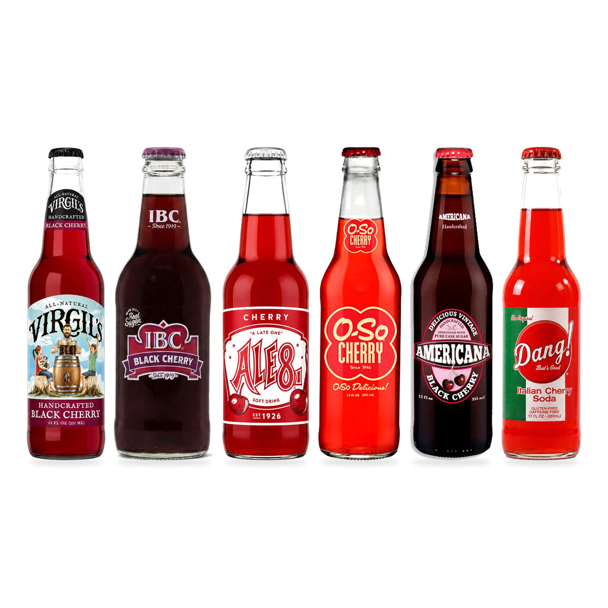 Cherry Soda Variety | 6 Pack bottles
