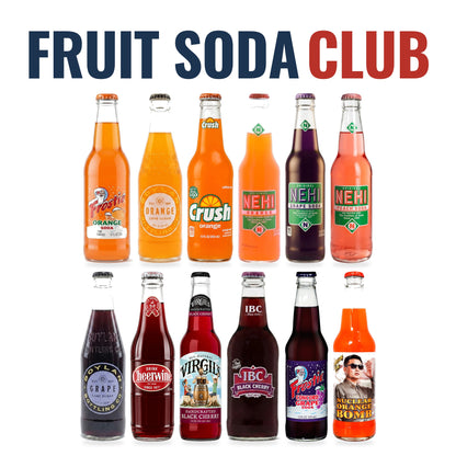 Fruit Soda Club example bottles