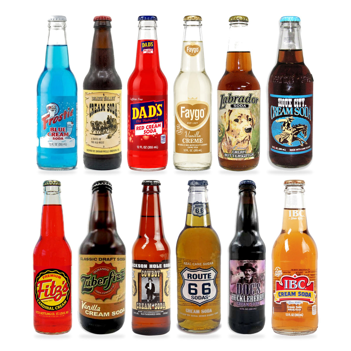 Cream Soda Variety 12 Pack