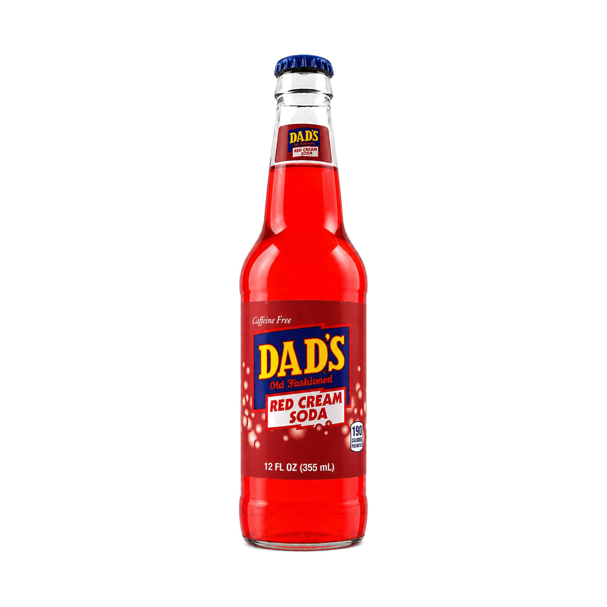 Dad's Red Cream Soda bottle