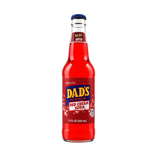 Dad's Red Cream Soda bottle