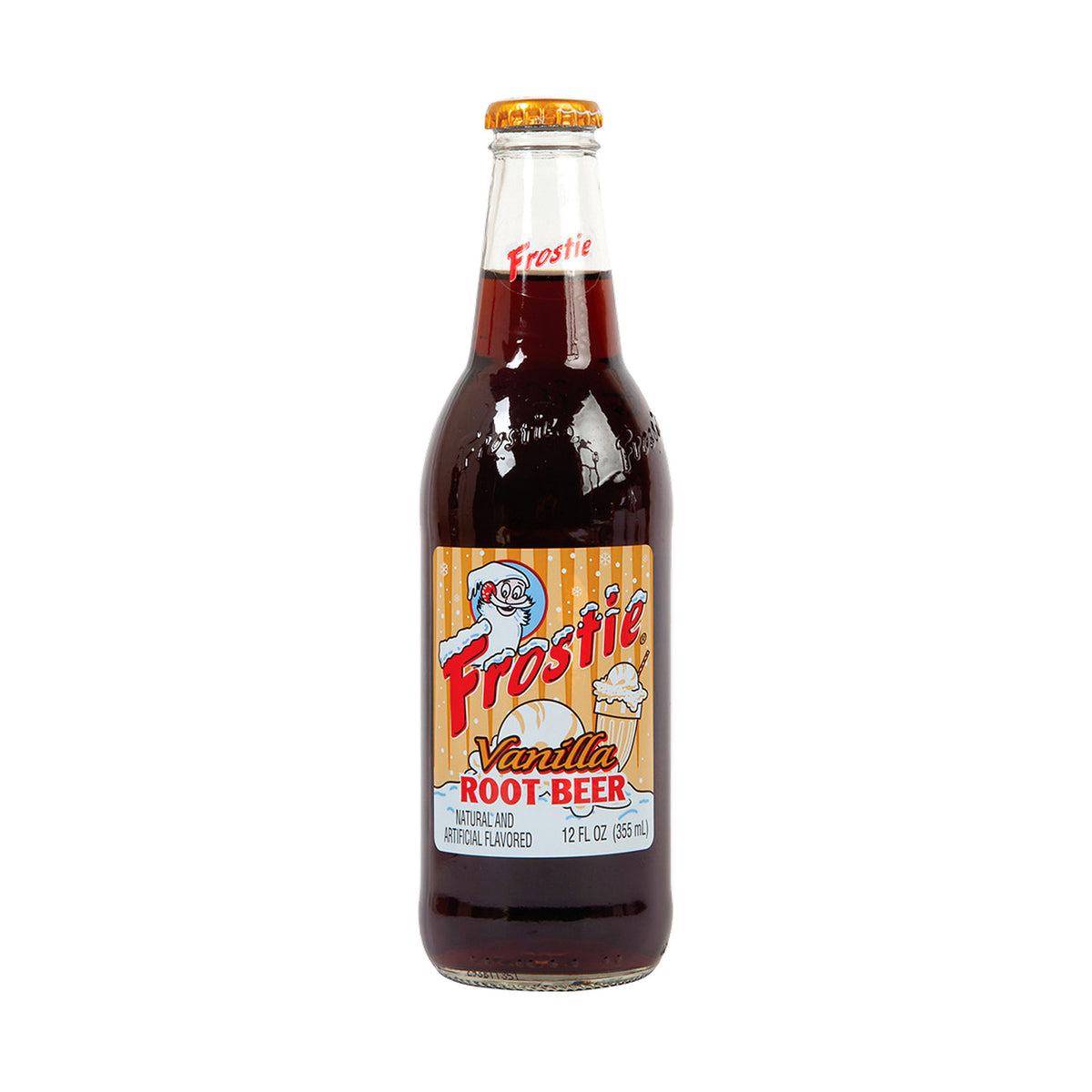 Frostie Vanilla Root Beer bottle