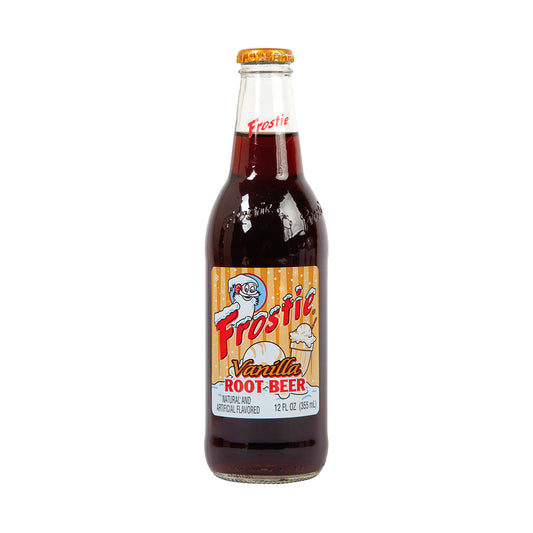 Frostie Vanilla Root Beer bottle
