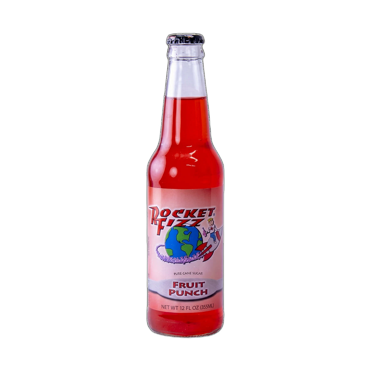 Jones Soda Fruit Punch Soda bottle