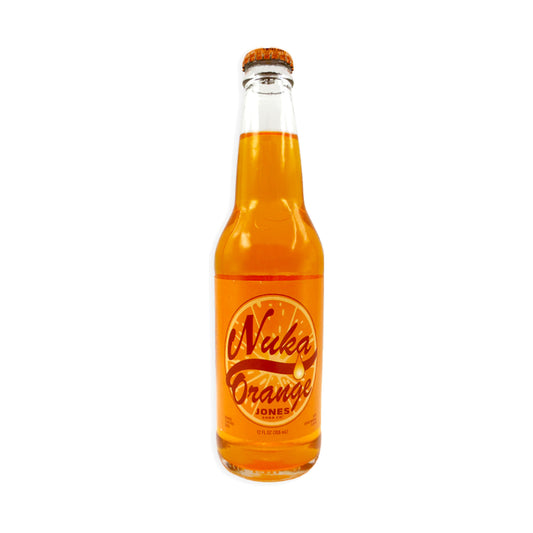 Jones Soda Nuka Orange Soda bottle