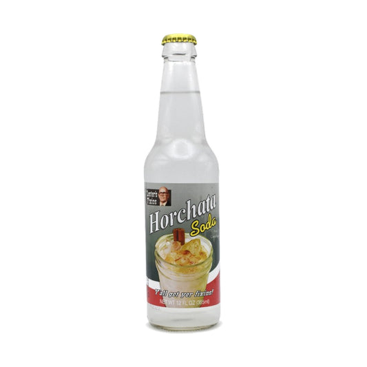 Lester's Fixins Horchata Soda bottle