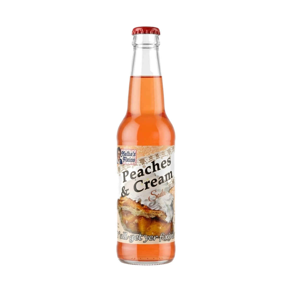 Melba's Fixins Peaches and Cream bottle