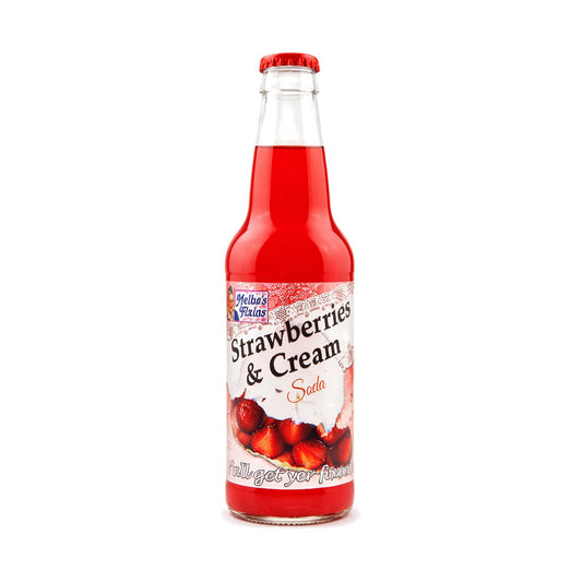 Melba's Fixins Strawberries and Cream bottle