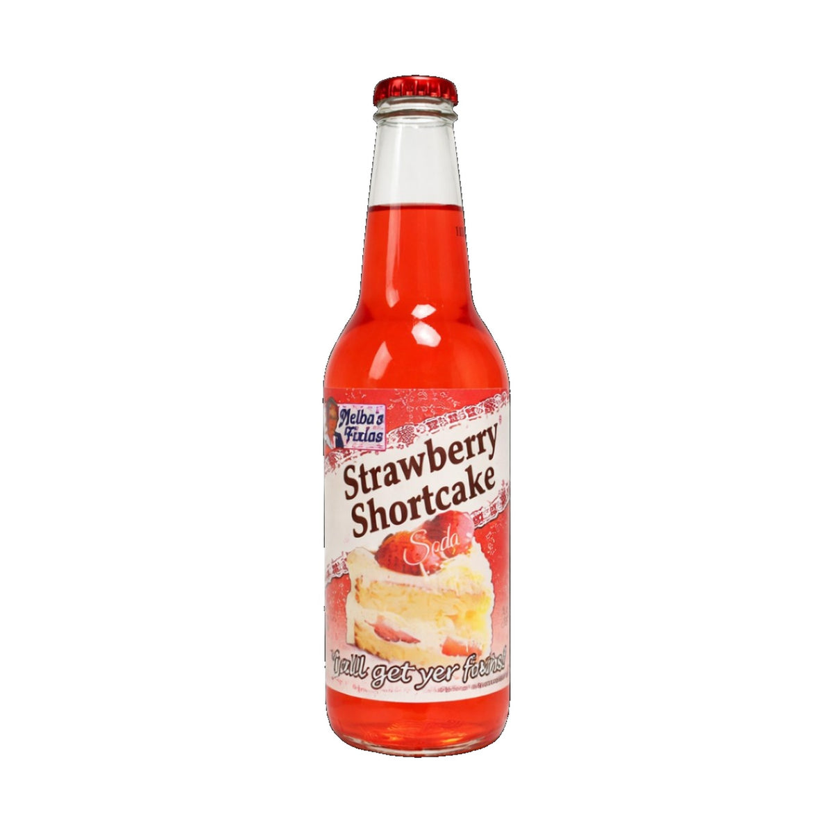 Melba's Fixins Strawberry Shortcake bottle