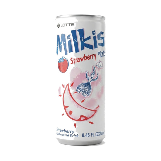 Milkis Strawberry Drink can