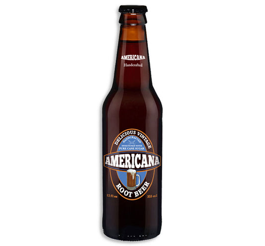 Americana Root Beer bottle