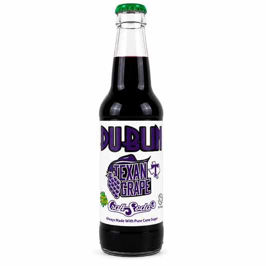 Dublin Retro Grape Soda bottle