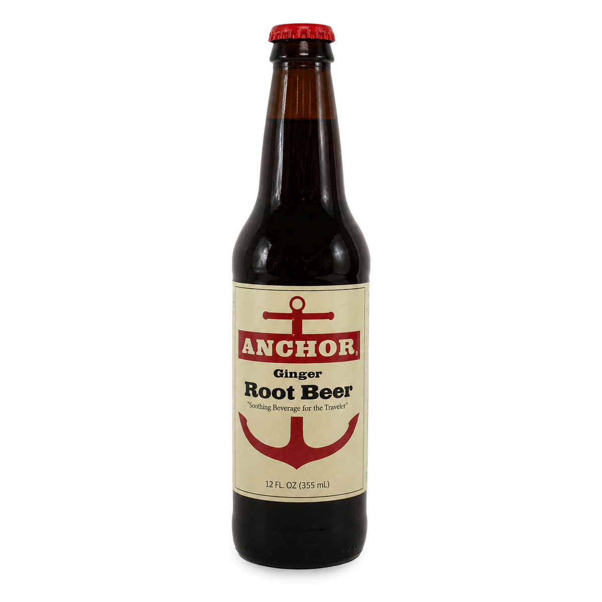 Orca Beverage Anchor Ginger Root Beer bottle