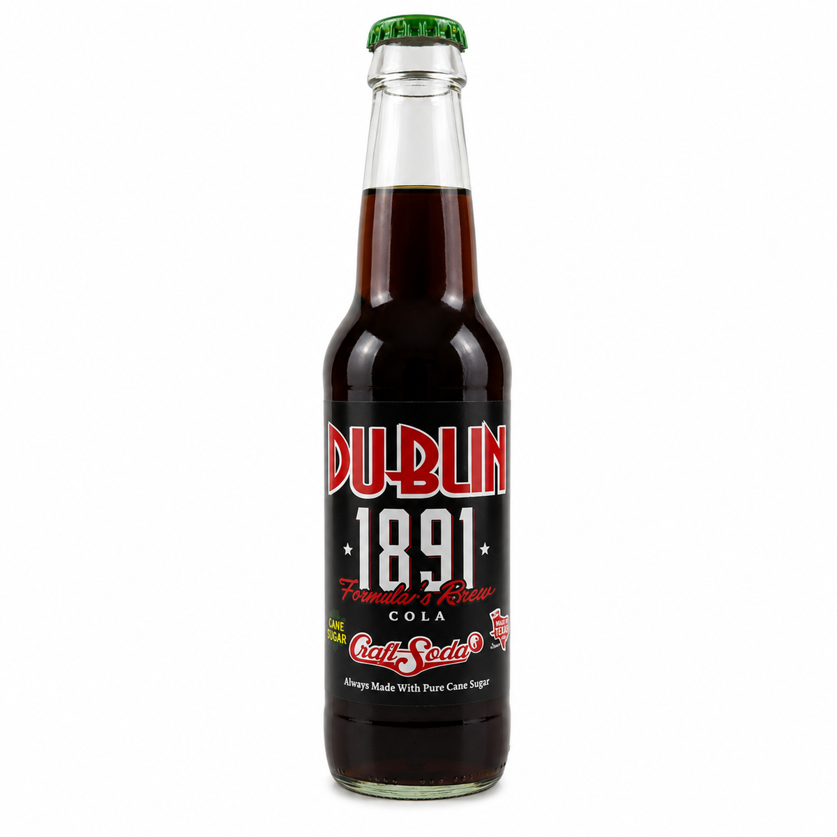 Dublin 1891 Founders Cola bottle