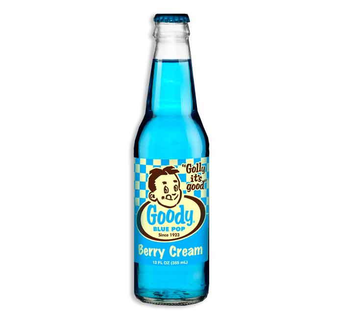 Goody Berry Cream Soda bottle