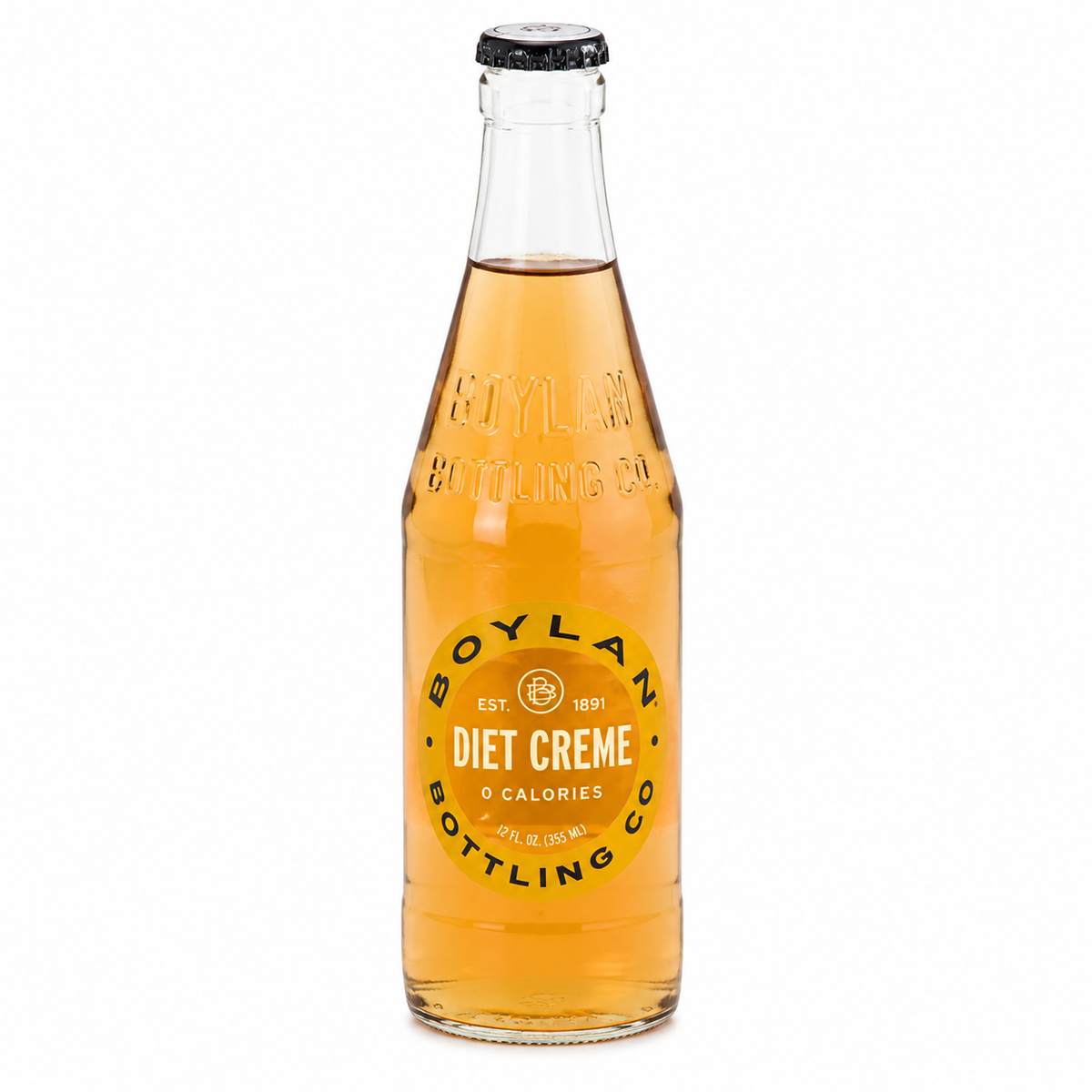 Boylan Diet Cream Soda bottle