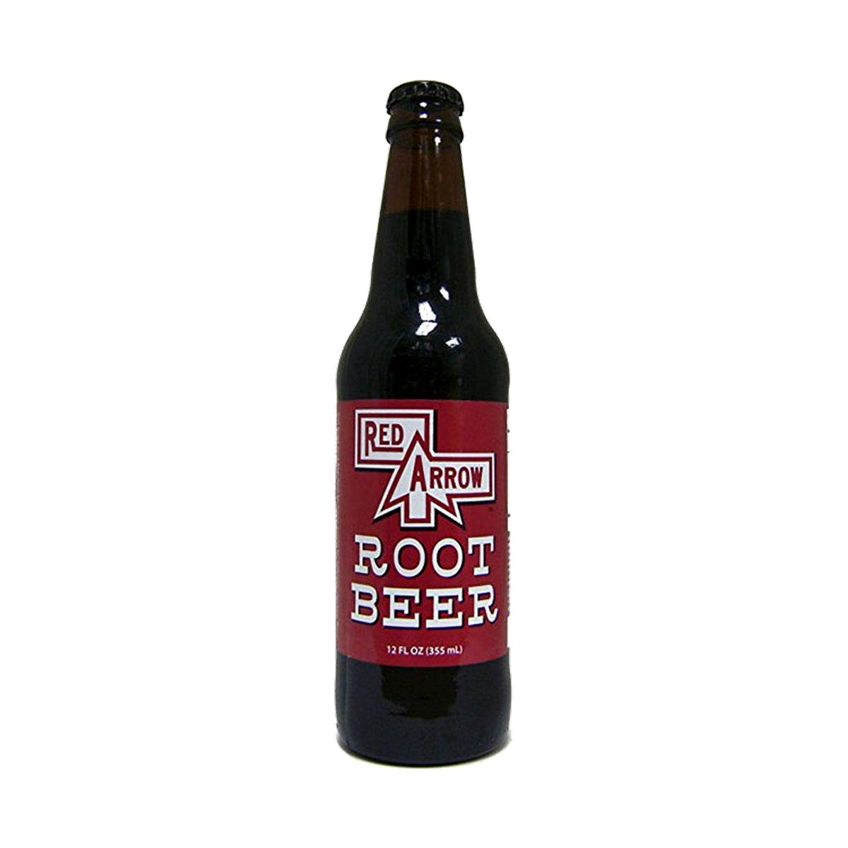 Red Arrow Root Beer bottle