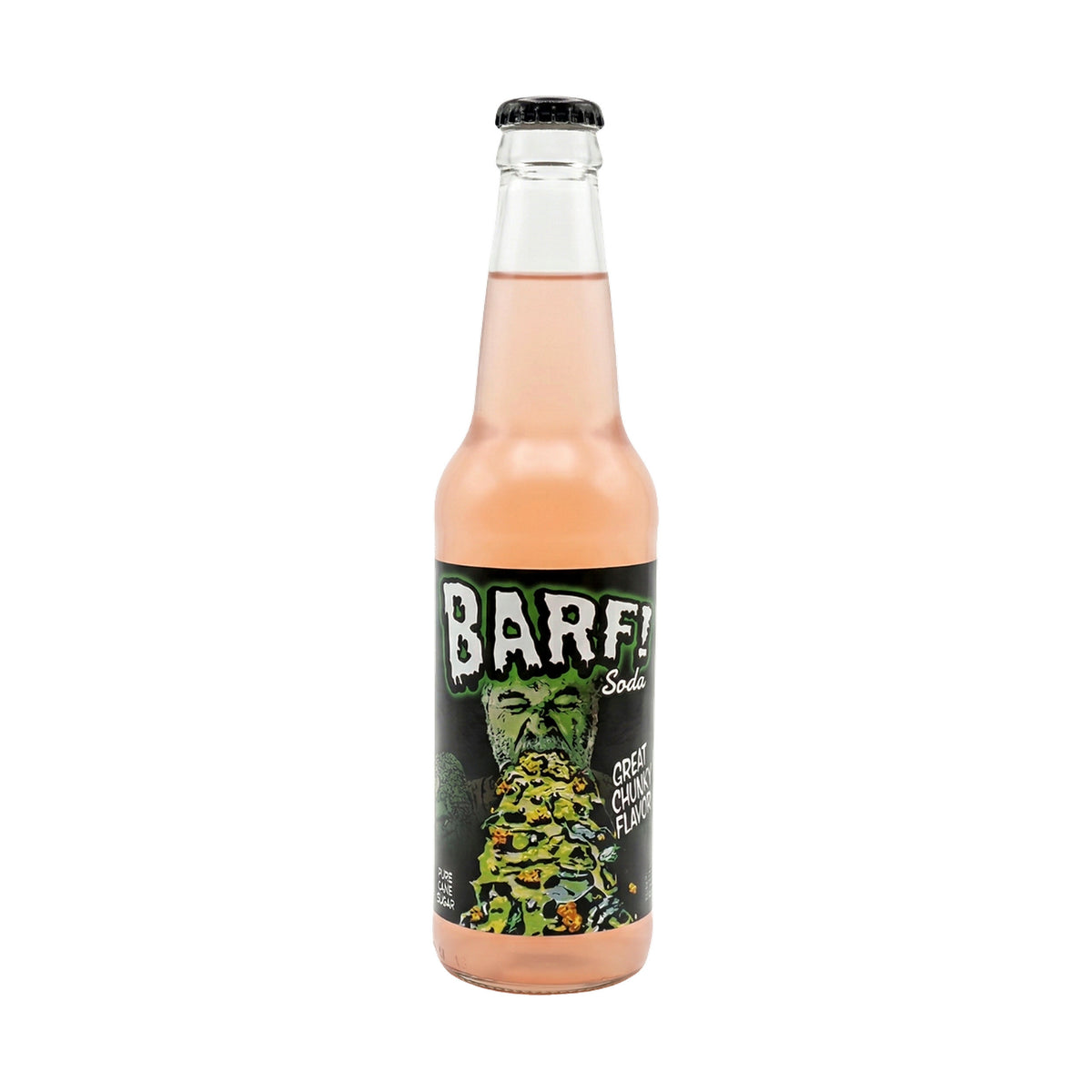 Rocket Fizz Barf Soda bottle