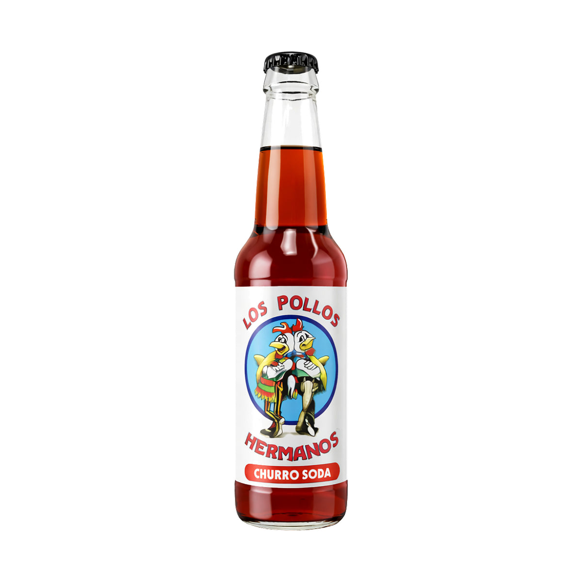 Rocket Fizz Breaking Bad Los Pollos Hermanos Churro Soda bottle