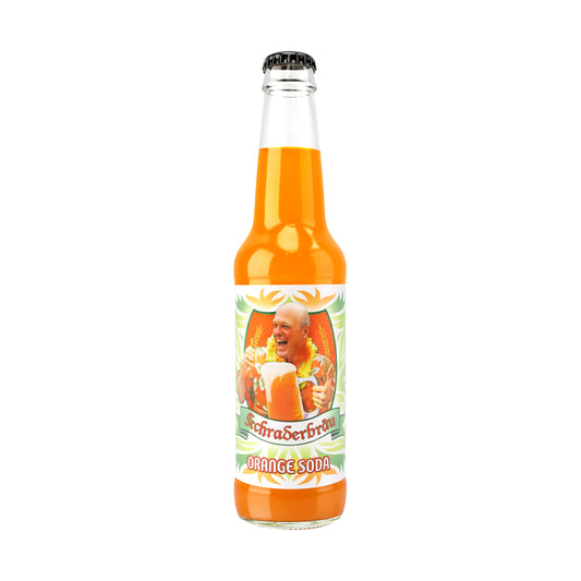 Rocket Fizz Breaking Bad Schraderbrau Orange Soda bottle