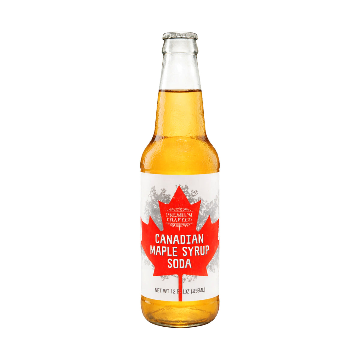 Rocket Fizz Canadian Maple Syrup Soda bottle