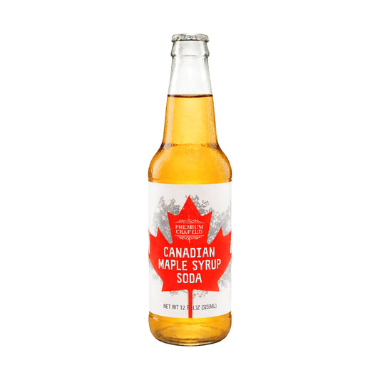 Rocket Fizz Canadian Maple Syrup Soda bottle