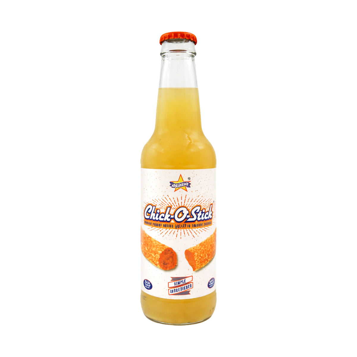 Rocket Fizz Chick-O-Stick Soda bottle