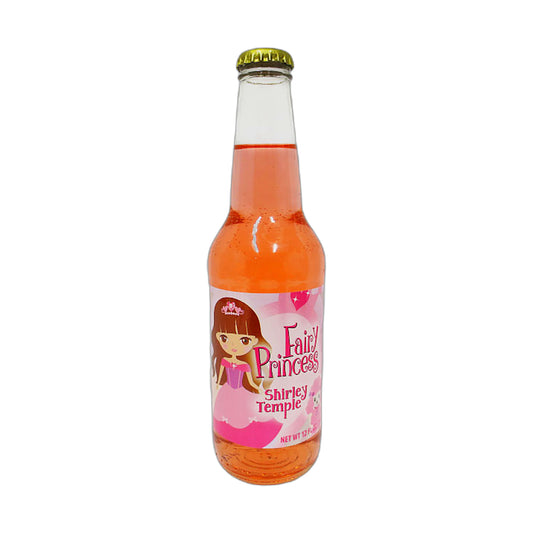 Rocket Fizz Fairy Princess Shirley Temple Soda bottle