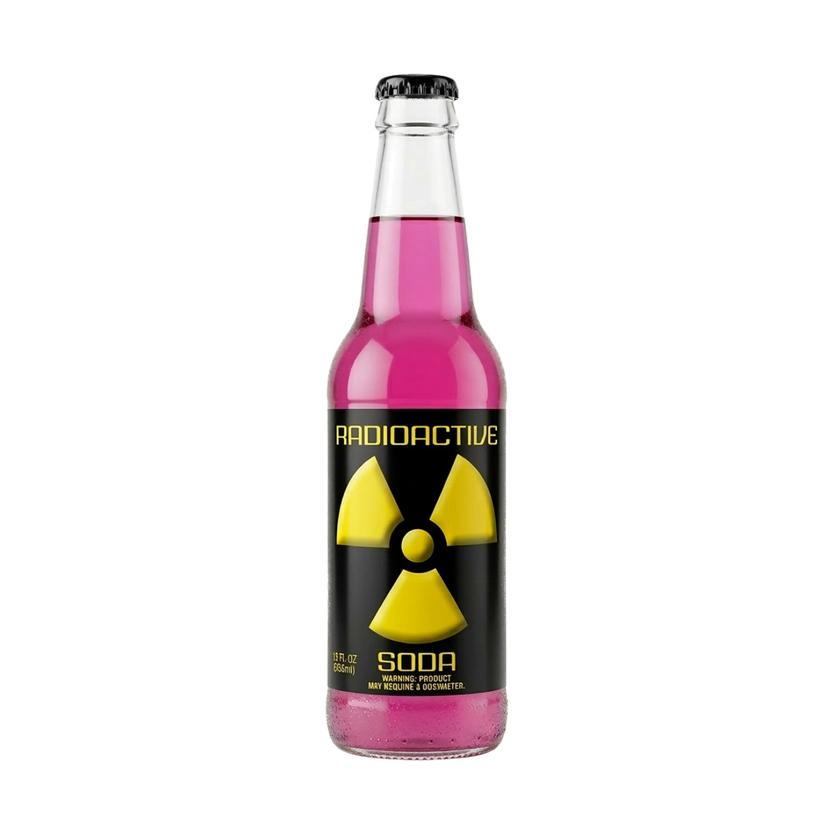 Rocket Fizz Martian Poop Marionberry Soda bottle